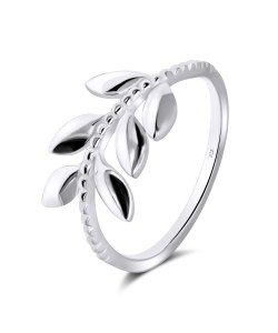 Olive leaves Silver Ring NSR-2604